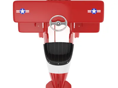 Dexton Kids Pedal Plane 3D model