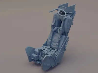 Buccaneer Martin Baker Mk6 Ejection Seats 3D print model