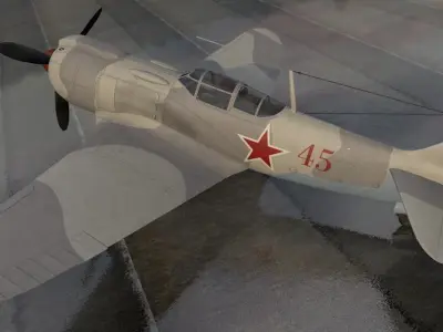 Lavochkin La-5FN 3D model
