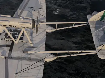 Savoia Marchetti S-55 3D model