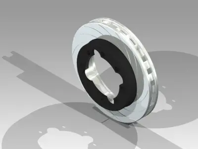 CAR DISK BRAKE Free 3D model