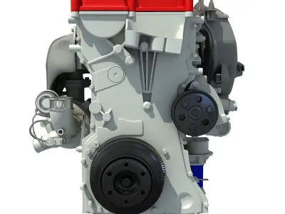 Red Engine 3D model