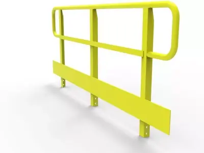 guardrail guarda corpo Free 3D model