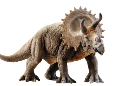 Triceratops dinosaur Low-poly 3D model