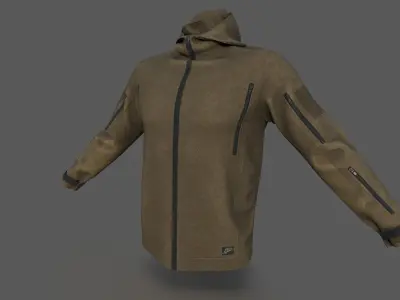 PATRIOT JACKET Low-poly 3D model