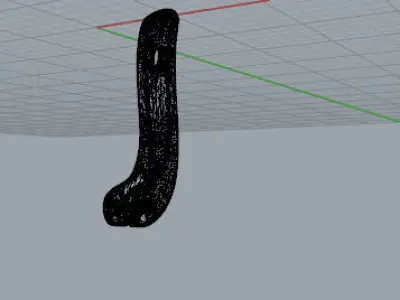 Orecchino modello E Free 3D model