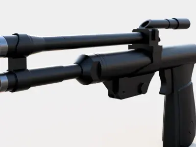 New Boba Fett Blaster 3D print model