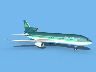Lockheed L-1011 TriStar Air Lingus 1 3D model