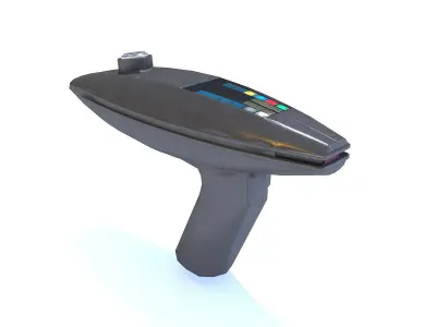 Phaser Gun Type 2 2271  Low-poly 3D model