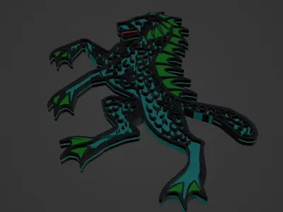 Reptile Animal 3D print model