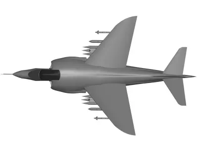 McDonnell Douglas AV-8B Harrier 3D model