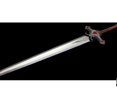 Modular Sword Pack 1 Low-poly 3D model