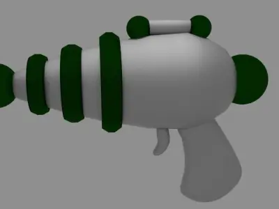 Ray Gun Alien 3D model
