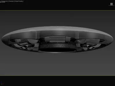 Electric VTOL - Octo Cyclotron - Concept 3D model