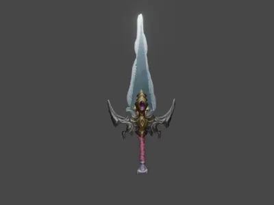 Zeloeman Sword A 49 Low-poly 3D model
