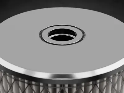 Car Filter Type M 3D model