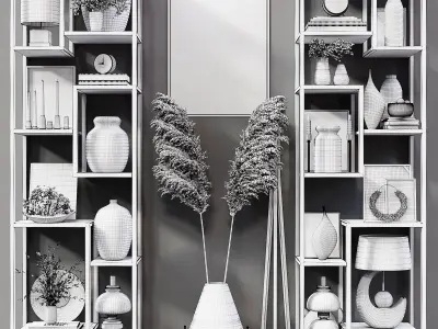 Decorativ Shelf 3D model