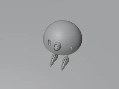 Star War Robot Low-poly 3D model
