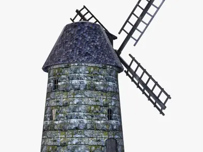 Old Windmill 3D model