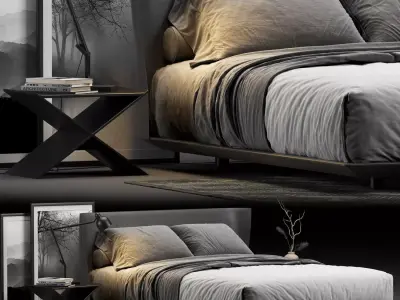 Alys Bed Set 3D model