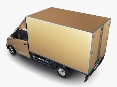 Generic Box Truck M 2 3D model