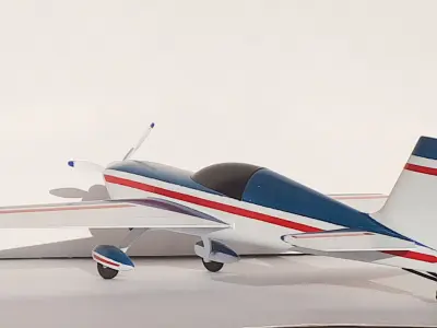 Extra EA-300 Scale Model 1-20 3D print model