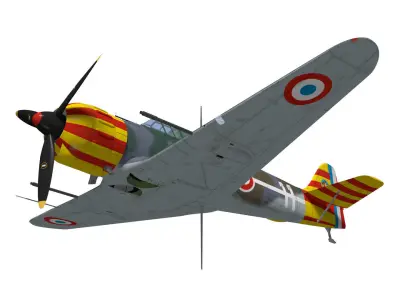 bloch MB152 3D model