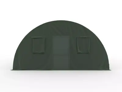 Military Tent 01 3D model