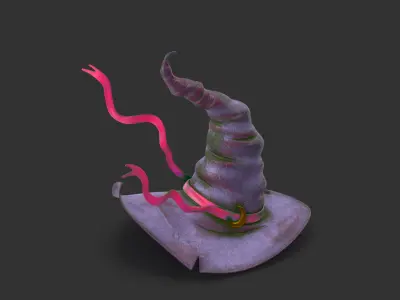 Witch Hat 3D model purchase