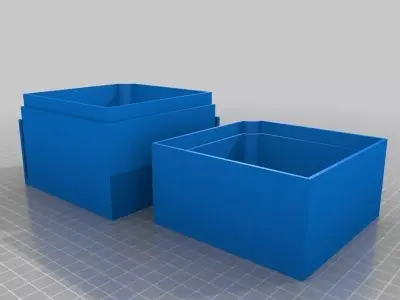 Aquaponic Fish Tank Pots Free 3D print model