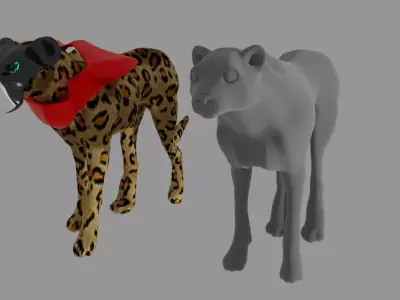 cheetah Free 3D model
