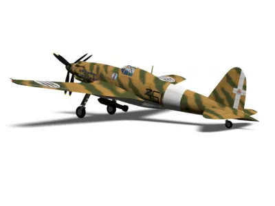 Fiat CR44 3D model