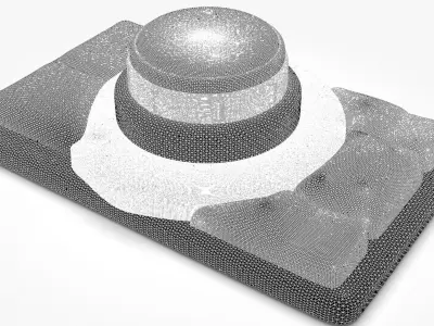 3 5 7 Series Telematics Interface iDrive Controller 3D model