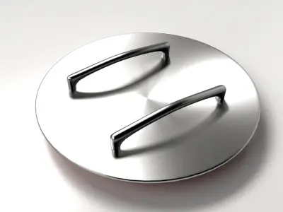 Captain America Shield 3D model