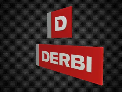derbi logo 3D model