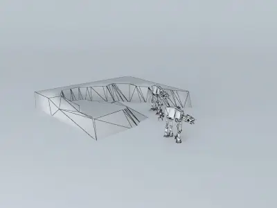 Star Wars Hoth imperial troop Free 3D model