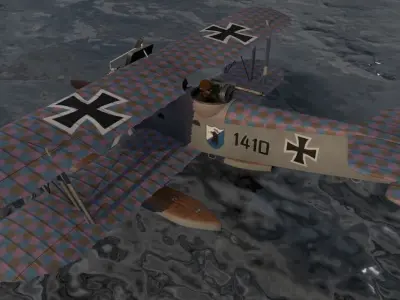 Hansa-Brandenburg W-12 3D model