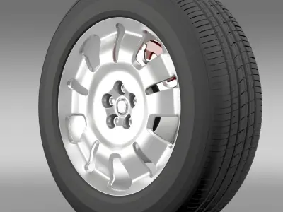 Fiat Doblo Work wheel 2015 3D model