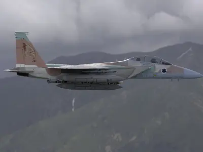 McDonnell Douglas F-15I Eagle Raam 3D model