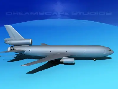 McDonnell Douglas KC-10 Unmarked 3D model