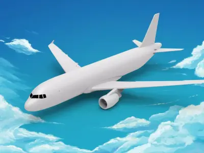 Airbus A320 family 3D model