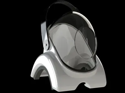 Diving Helmet 3D model