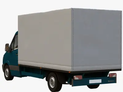 Tilt truck Sprinter 3D model