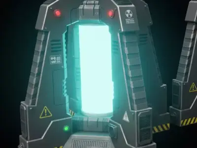 Power Generators - Sci-Fi Scenery pack of 3 3D Printable STL 3D print model