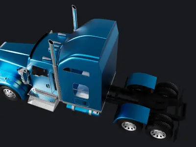 KENWORTH w900 3D model