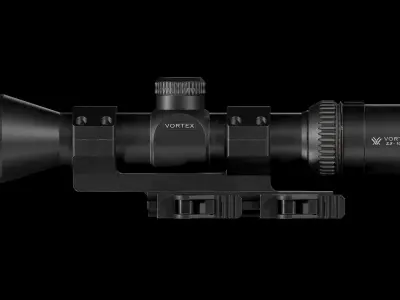 Vortex Viper HS Sniper Scope Low-poly 3D model
