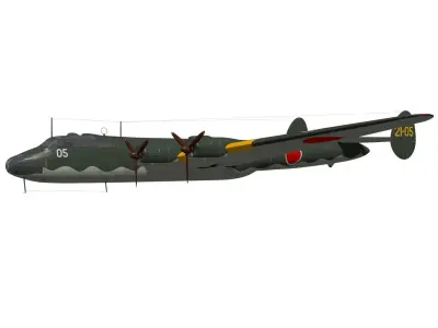 Nakajima G5N Shinzan Kai 3D model