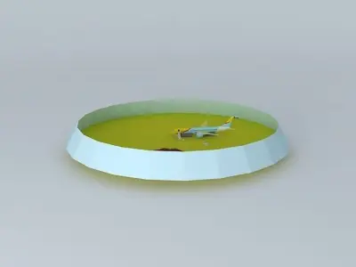 RAW main hub Free 3D model