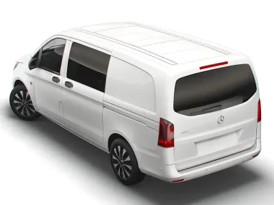 Mercedes Benz Vito Mixto Tourer 2019 3D model