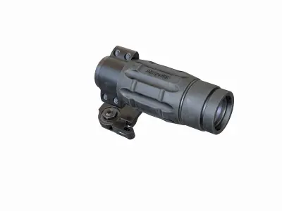 3X Magnifier Low-poly 3D model